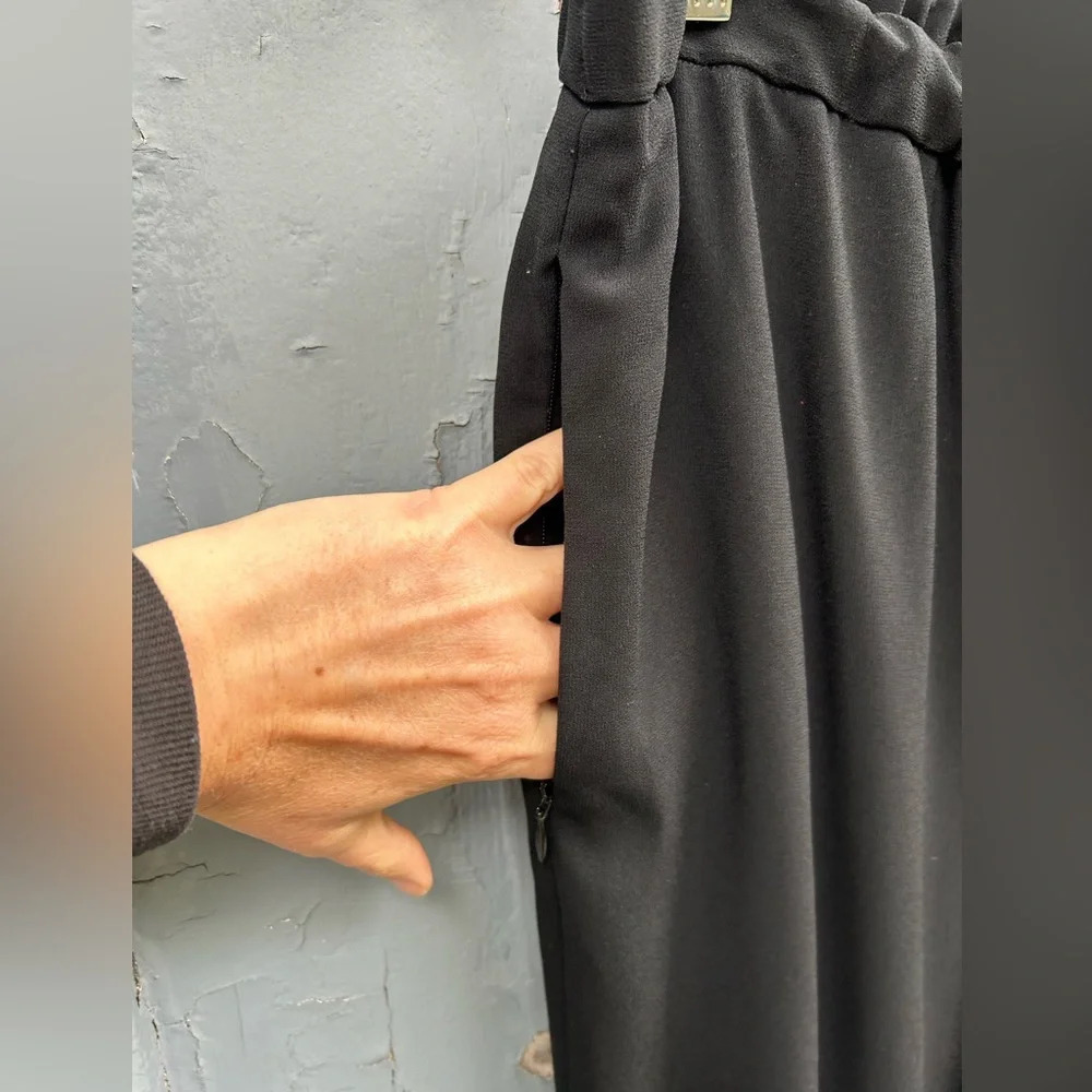 Babaton Black Crepe Serif Pant, size XL - Picture 7 of 12